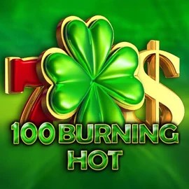 100 Burning Hot online game logo by Amusnet Interactive on astromaniaa.com