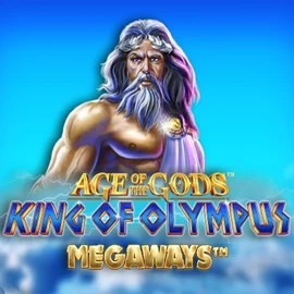 Age Of The Gods: King of Olympus Megaways logo – Slots by Origins at Astromania Casino