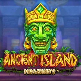 Ancient Island Megaways slot logo by Pragmatic Play at Astromania Casino