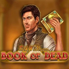 Official Slots logo: Book of Dead by Play'n GO at Astromania Casino