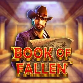 Book Of Fallen online game logo by Pragmatic Play on astromaniaa.com