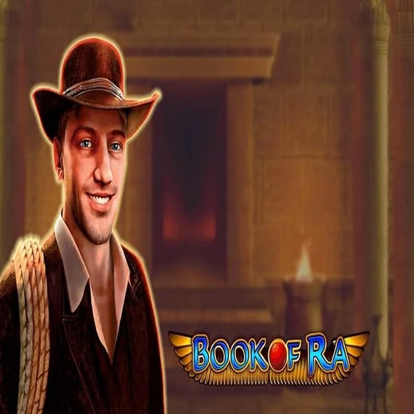 Book of Ra logo by Greentube at Astromania Casino