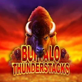 Buffalo Thunderstacks casino game by Amatic Industries – featured logo at Astromania Casino