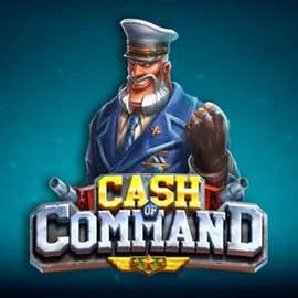 Slots logo of Cash of Command from Play'n GO at Astromania Casino