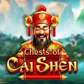Chests of Cai Shen slot logo by Pragmatic Play at Astromania Casino