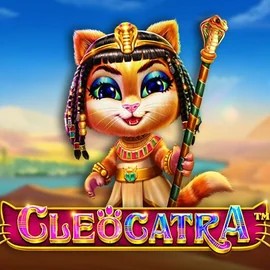 Cleocatra online game logo by Pragmatic Play on astromaniaa.com