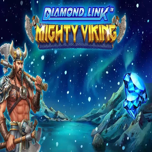 Diamond Link Mighty Viking logo by Greentube at Astromania Casino