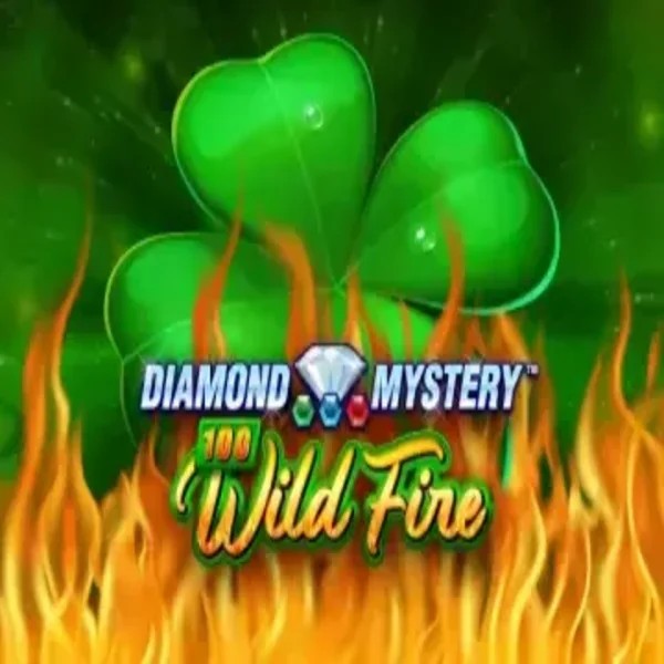 Official Slots logo: Diamond Mystery 100 Wild Fire by Greentube at Astromania Casino