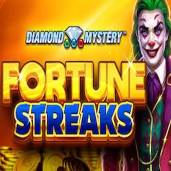 Diamond Mystery Fortune Streaks slot visual from Greentube available on astromaniaa.com