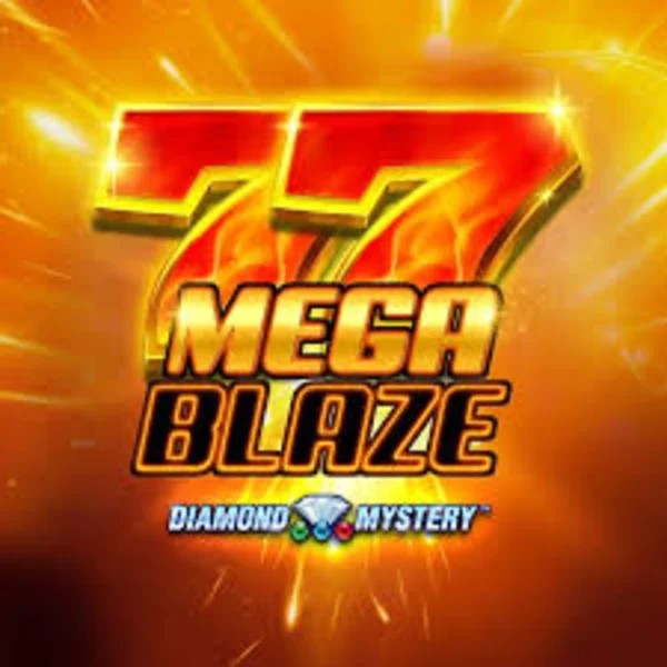 Official Slots logo: Diamond Mystery Mega Blaze by Greentube at Astromania Casino