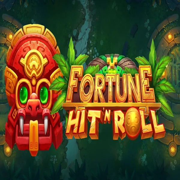 Fortune Hit'n Roll slot logo by Pragmatic Play at Astromania Casino
