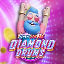 Hyper Strike Diamond Drums slot icon by Gameburger Studios, available at Astromania Casino