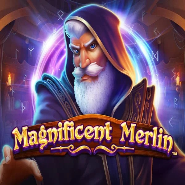 Magnificent Merlin slot visual from Greentube available on astromaniaa.com