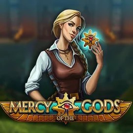 Mercy Of The Gods logo by NetEnt at Astromania Casino