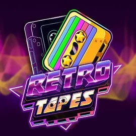 Slots logo of Retro Tapes from Push Gaming at Astromania Casino