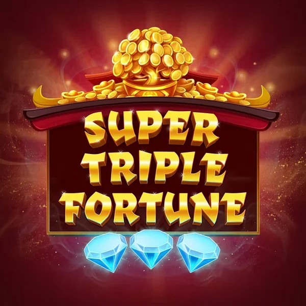 Super Triple Fortune slot icon by Greentube, available at Astromania Casino