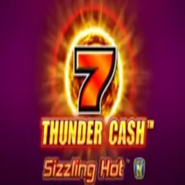 Slots logo of Thunder Cash Sizzling Hot from Novomatic at Astromania Casino